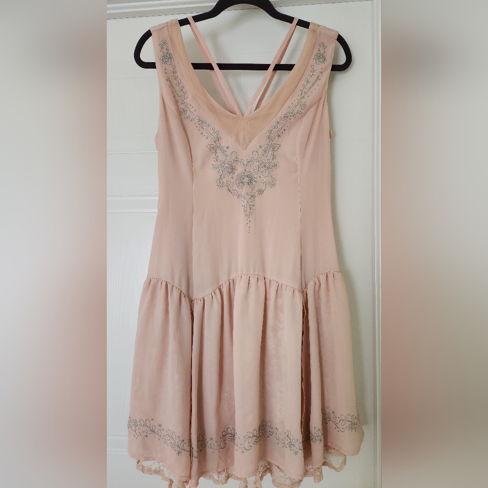 Fantastic Beasts And Where To Find Them Pink Queenie Dress